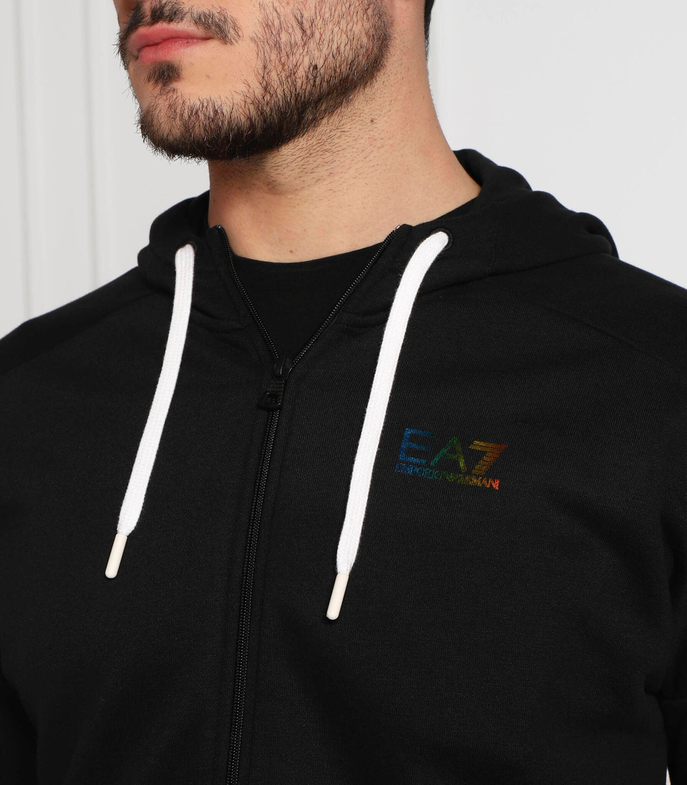 Худи EA7 - черный(3RPM19 PJLSZ)