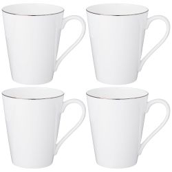 НАБОР КРУЖЕК LEFARD "КРИСТАЛ'' ПЛАТИНУМ 4 ШТ. 400 МЛ