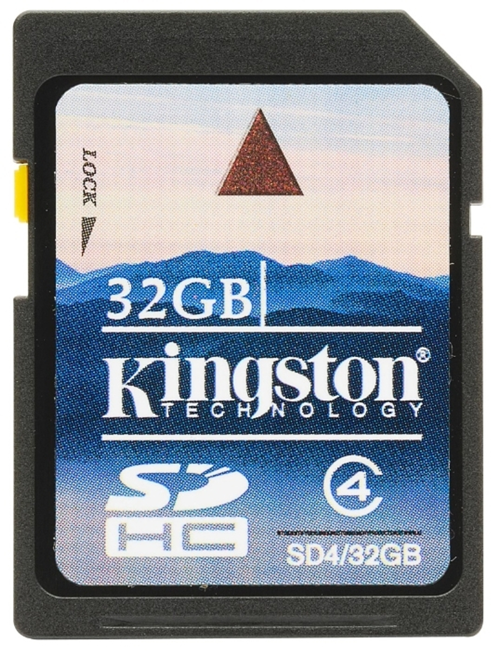 Карта памяти SDHC Kingston 32GB (SD4/32GB)