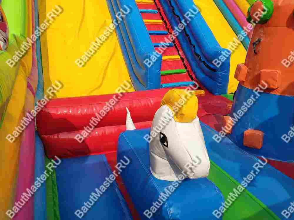 Коммерческий батут "Тигриная страна 2" 10*6*6 м