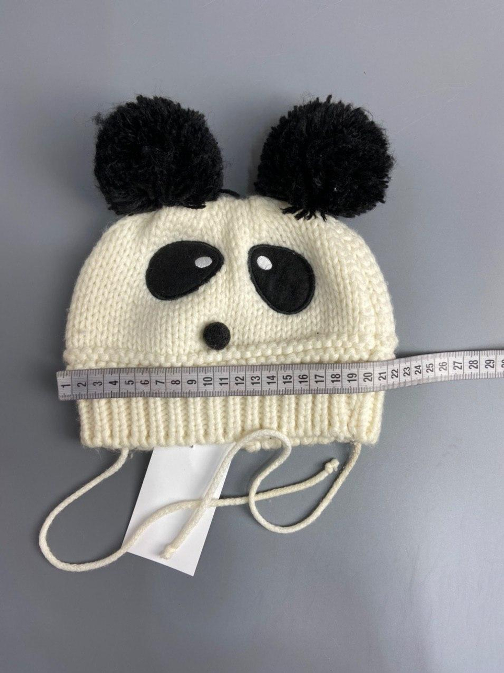 Шапка с ушками на 12 месяцев