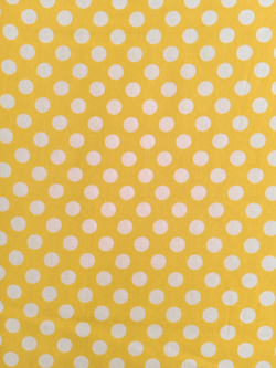 Ткань бязь плательная, рис. "Горох 18 мм", ширина 150 см, арт. 18.1