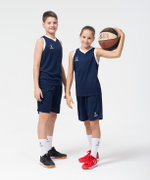 Шорты баскетбольные Camp Basic, темно-синий, детский