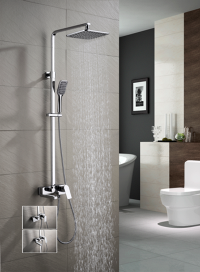 21061 Душевой релинг  GANZER  (4/1шт)