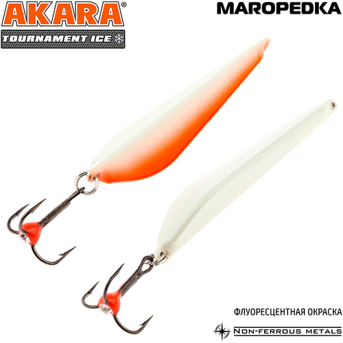 Блесна зимняя Akara Tournament Ice Maropedka 60 8 гр. 32P фосфорн