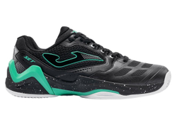 Мужские кроссовки теннисные Joma Set Men 2601 Clay - black/turquoise