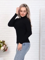 Водолазка в рубчик