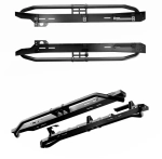 Пороги боковые фиксированные для Toyota Land Cruiser Prado 250 LC250 Тойота Крузер Крузак Подножка