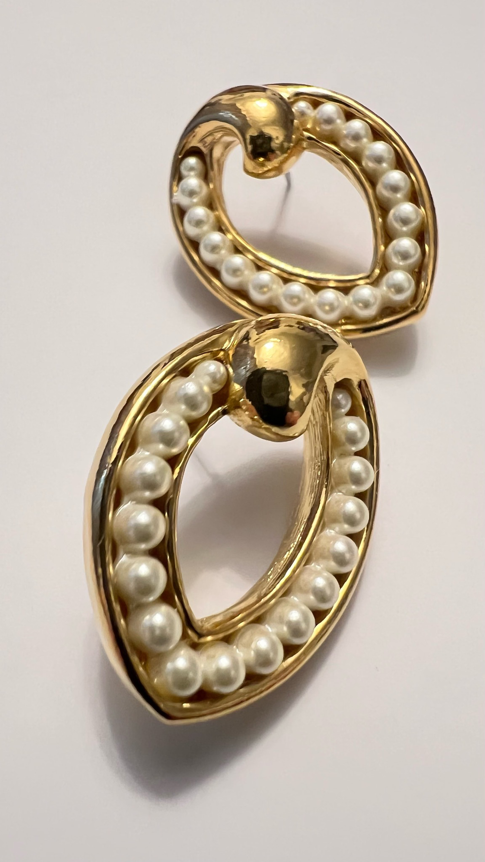 Серьги Avon с жемчужной дорожкой