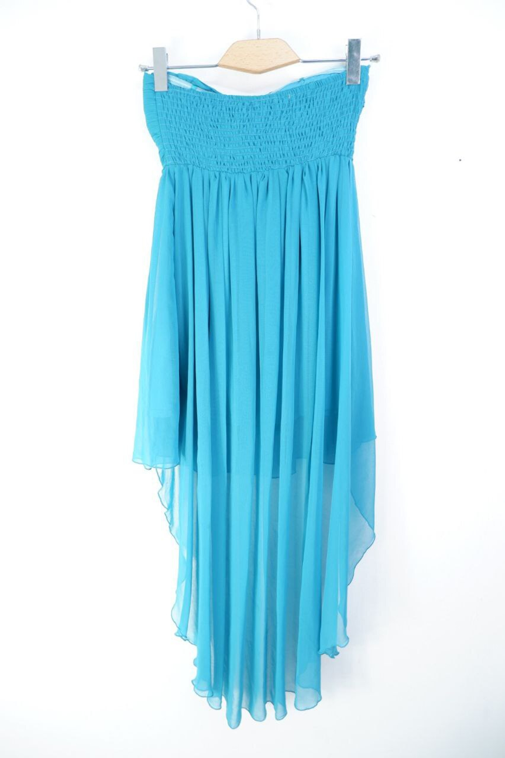 Платье яркое, разноуровневое 42 размер