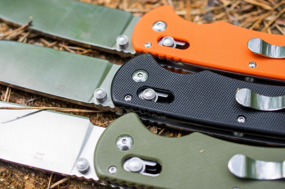 Нож Ganzo G740 черный, G740-BK