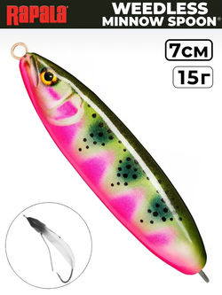 Незацепляйка RAPALA Minnow Spoon RMS07 / 7 см, 15 г, цвет ATRT