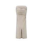 Юбка серая макси