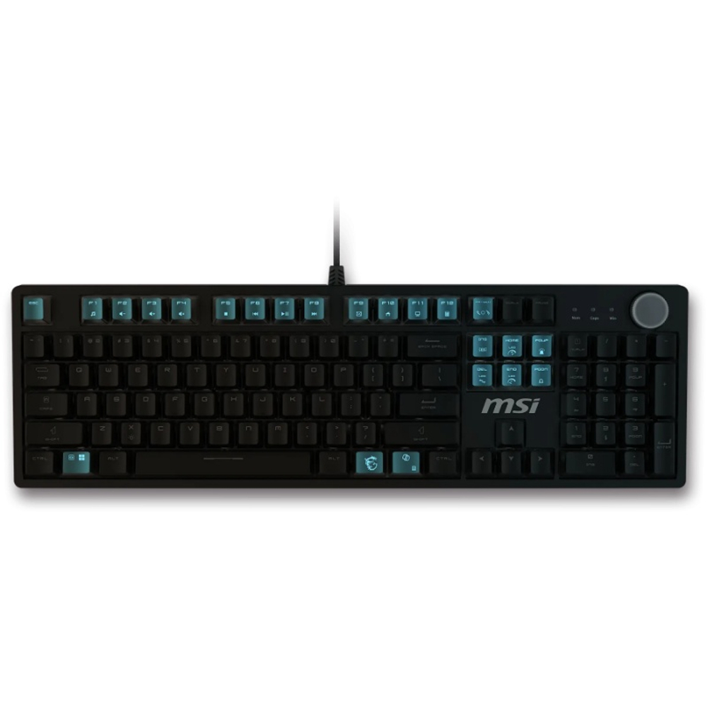 Клавиатура MSI GK320 механическая, USB, черный