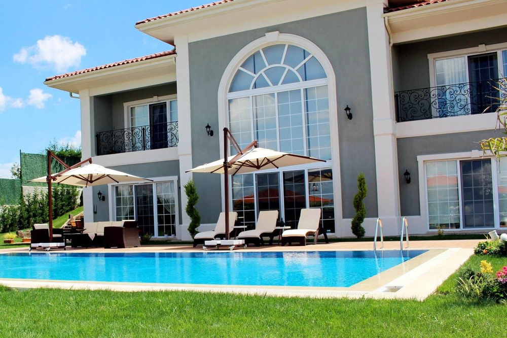 Зонт профессиональный Banana Plus, бежевый, 3000х3000