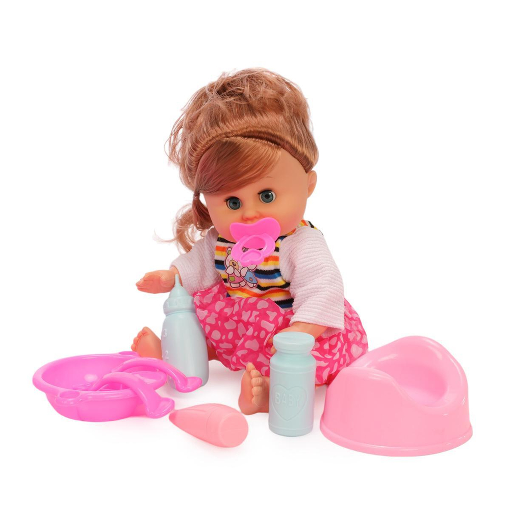 Пупс функциональный с аксессуарами 36см, коробка MY232-2