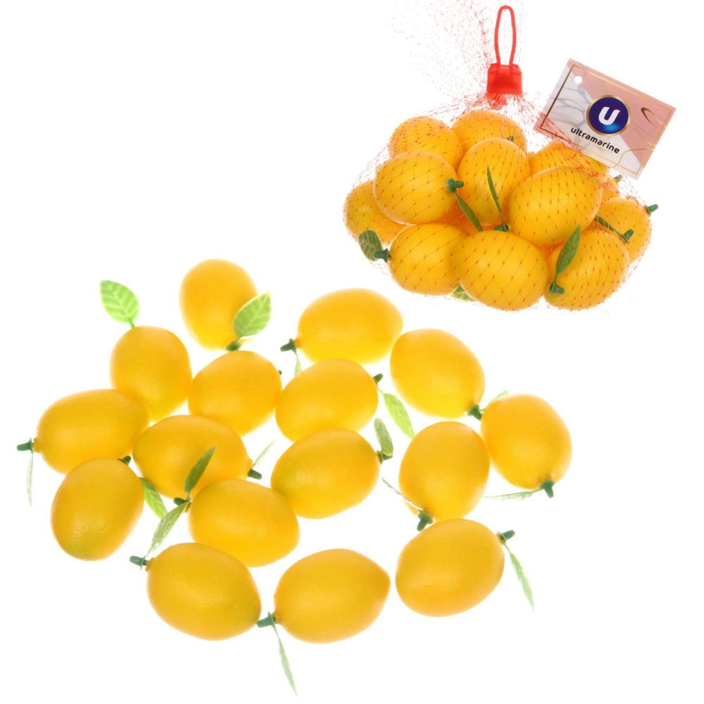 Муляж «Лимоны» 16шт в сетке