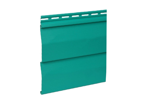 Сайдинг Tecos Ardennes корабельный брус Изумруд