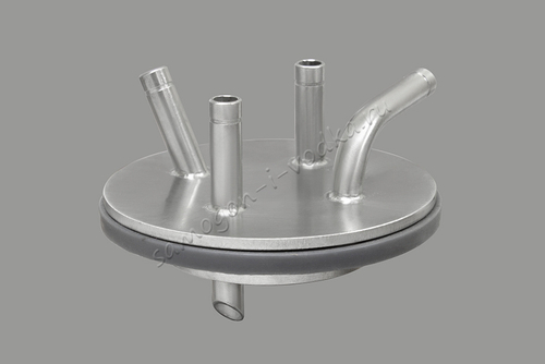 Крышка "Самогон и водка" приемной емкости для дистилляции под вакуумом ароматных спиртов v 2.0