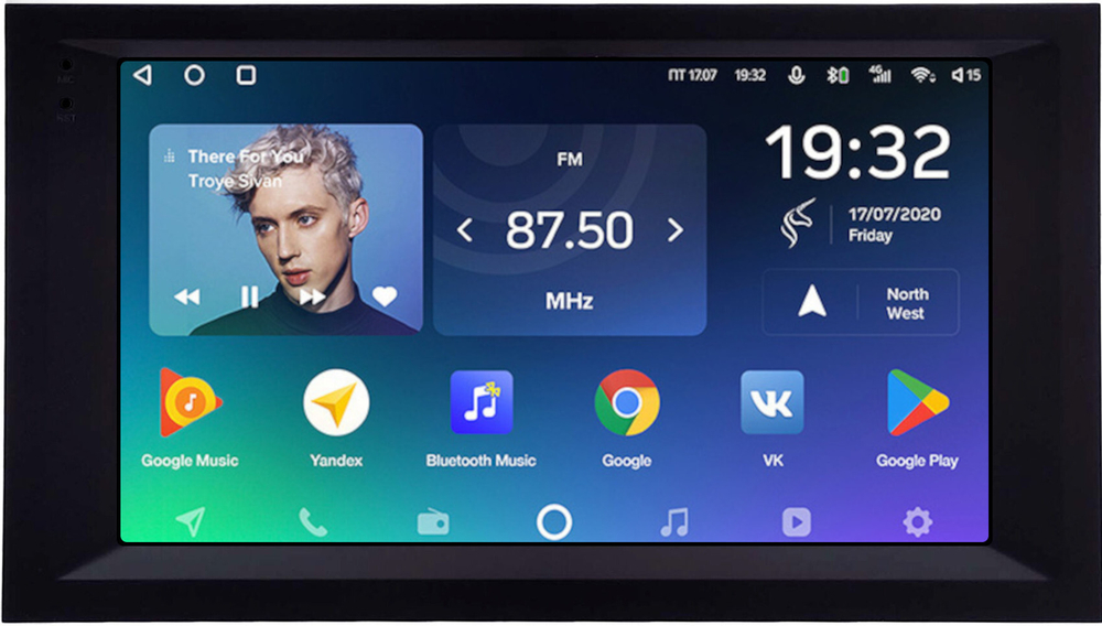 Магнитола для Mercedes-Benz Actros MP4, Arocs - Teyes SPRO+ на Android 10, ТОП процессор, 4Гб+32Гб, 4G SIM-слот