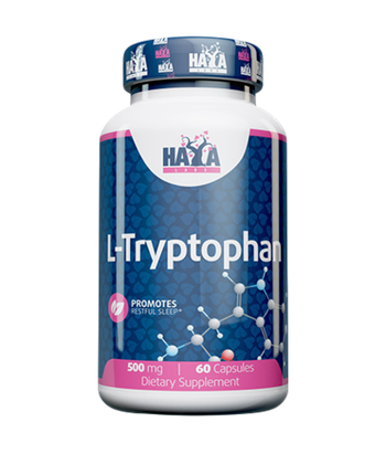 HaYa Labs L-Триптофан (L-Tryptophan ) 500 mg 60 caps