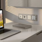 Накладка для USB розетки (перламутровый рифленый) W1179513