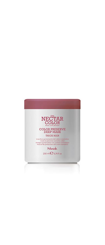 NOOK Маска для ухода за плотными и жёсткими окрашенными волосами - Thick Hair to preserve cosmetic color,250 мл