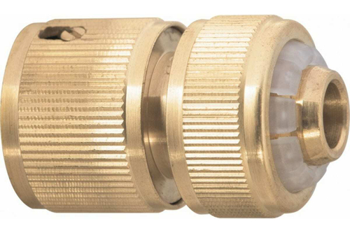 СОЕДИНИТЕЛЬ ЛАТУННЫЙ PALISAD БЫСТРОСЪЕМНЫЙ Д/ШЛАНГА 1/2 66264