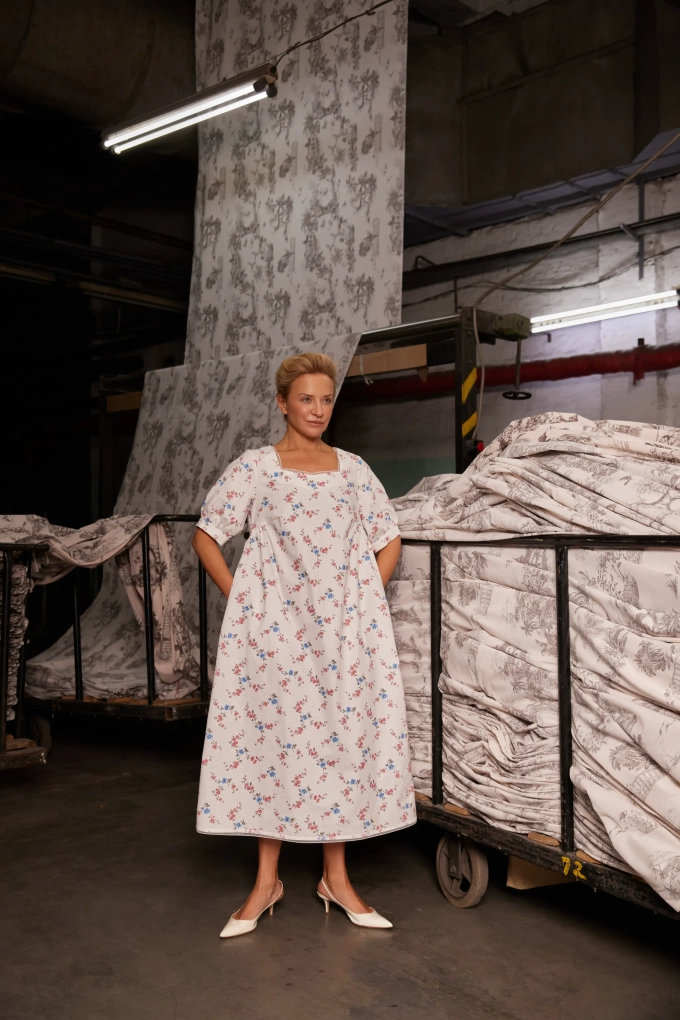 Платье «Любава 1», белый