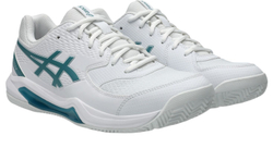 Мужские кроссовки для Падел Asics Gel-Dedicate 8 Padel - white/misty pine