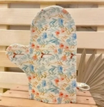 Варежка банная цветная «Цветочный луг»