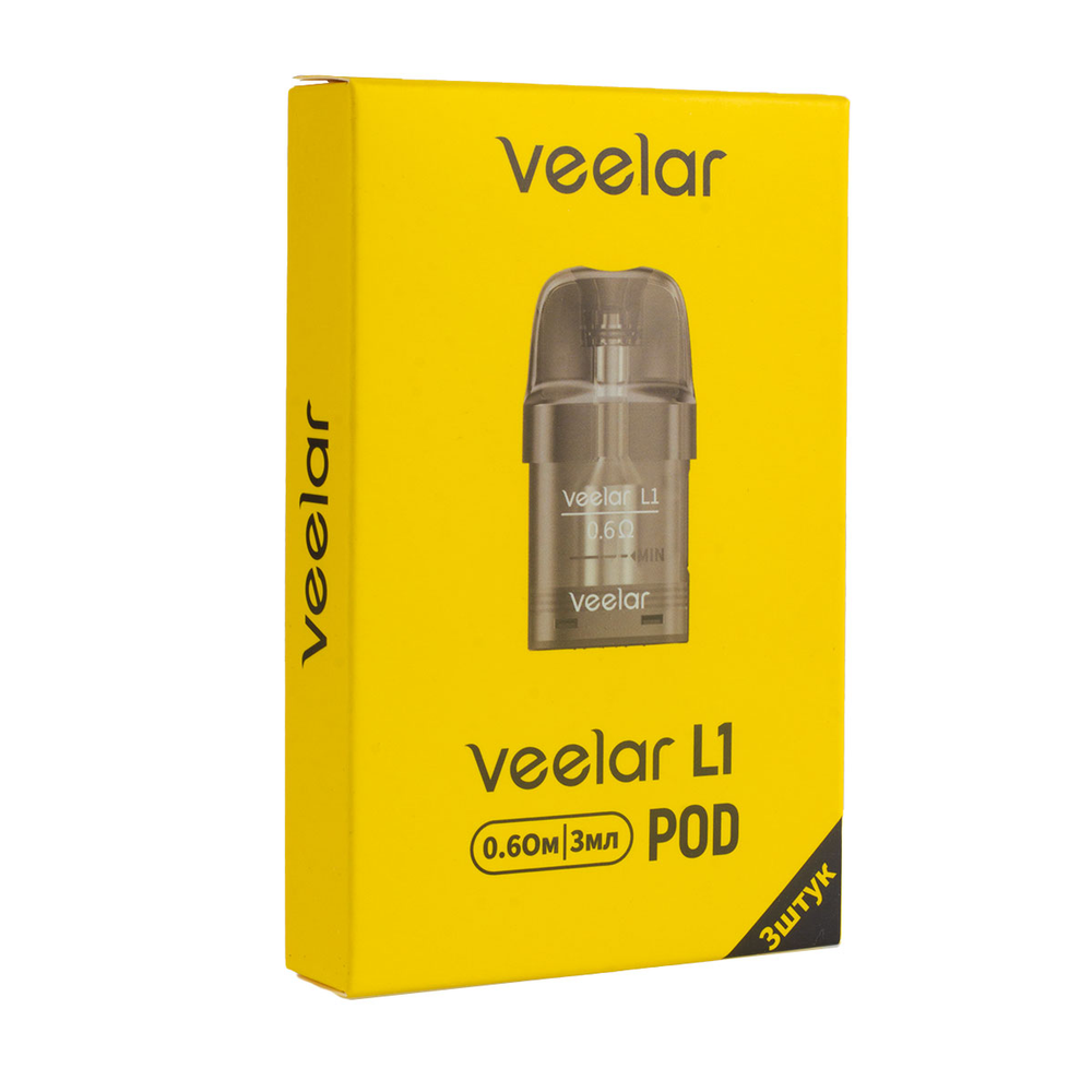 Veelar L1 Pod Cartridge Side Filling (3ml, 0.6ohm)