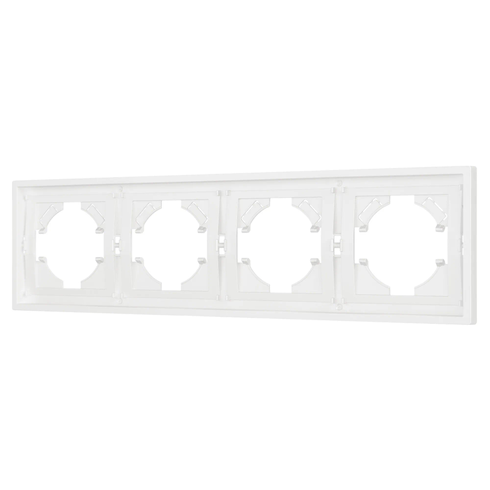 Рамка пластиковая FRM-TENDO-SFPL-4-WH (Arlight, -) 054656