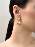 Серьги "Drop parody" Gold