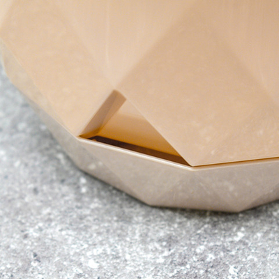 Горшок цветочный Laurel 4,5л d220мм с поддоном (бежевый)