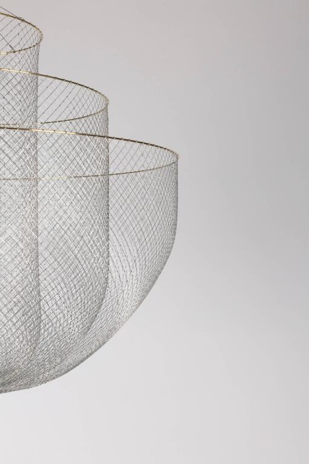 Подвесной дизайнерский светильник  Meshmatics by Moooi D60 (золотой)