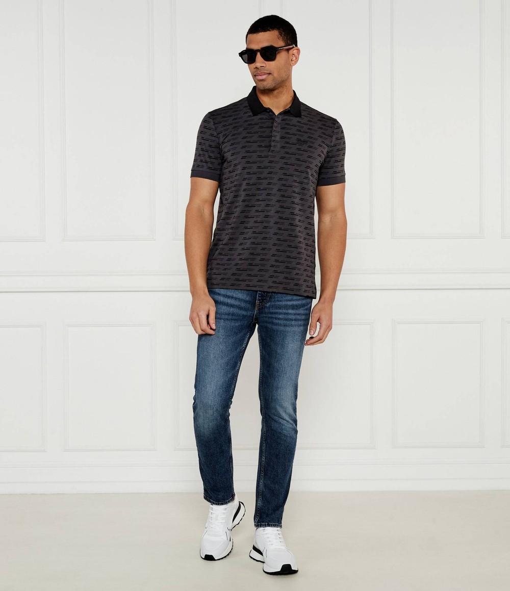 Поло Paddy Tape AO BOSS GREEN - графитовый(50534269)