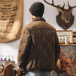 Пуховик с алмазным тиснением Американский ретро 90% утиный пух легкий мужской зимний теплый пуховик для мужчин