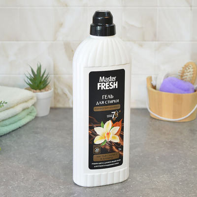 Гель для стирки парфюмированный "Листья табака и ваниль" 1л, Master FRESH