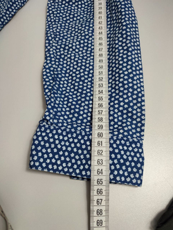 Рубашка H&M с принтом 48 размер