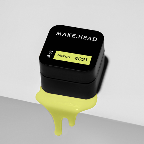 Fast Gel #021 (неоново-желтый) 30 гр