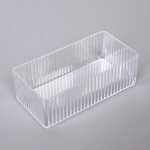 Система хранения - органайзеры в наборе 6шт «ЭДЭЛЬ», прозрачные, микс размеров