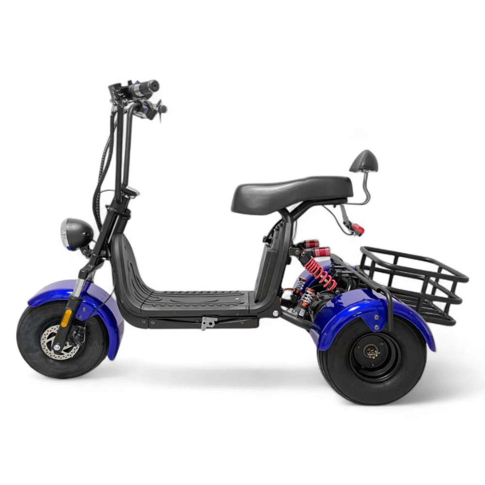 Электротрицикл CityCoco X5 trike mini синий