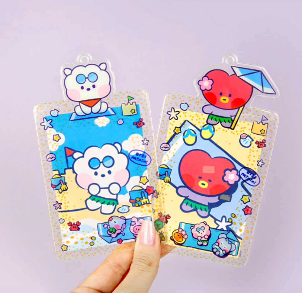 BT21 - Холдер для фотокарты Summer Sky