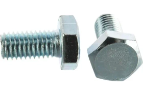 Болт DIN 933 М10x20 (белый цинк 3 шт) 016421