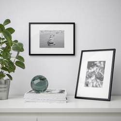 IKEA LOMVIKEN  (ИКЕА ЛОМВИКЕН)  -  Рамка, черная, 21x30 см
