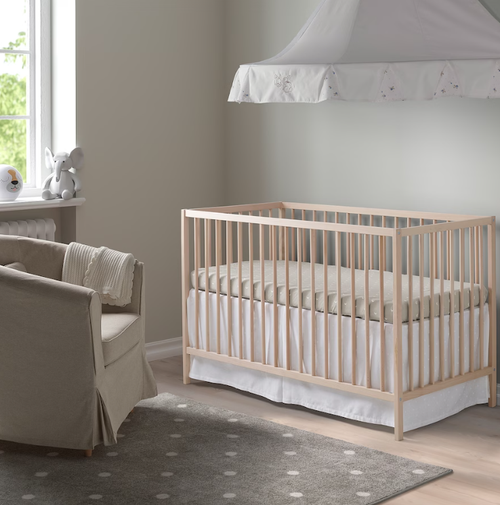 СНИГЛАР SNIGLAR Детская кровать, 60x120 см, бук