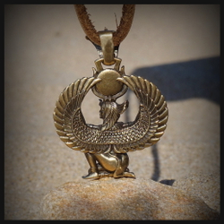 Кулон "Исида" , латунь