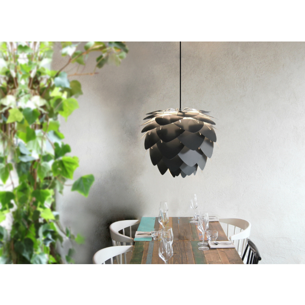 Плафон aluvia anthracite, d59, 48 см