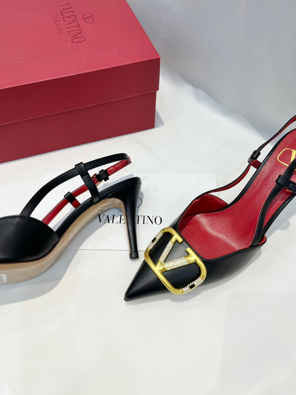 Valentino Vlogo Slingback Pump 8 cm